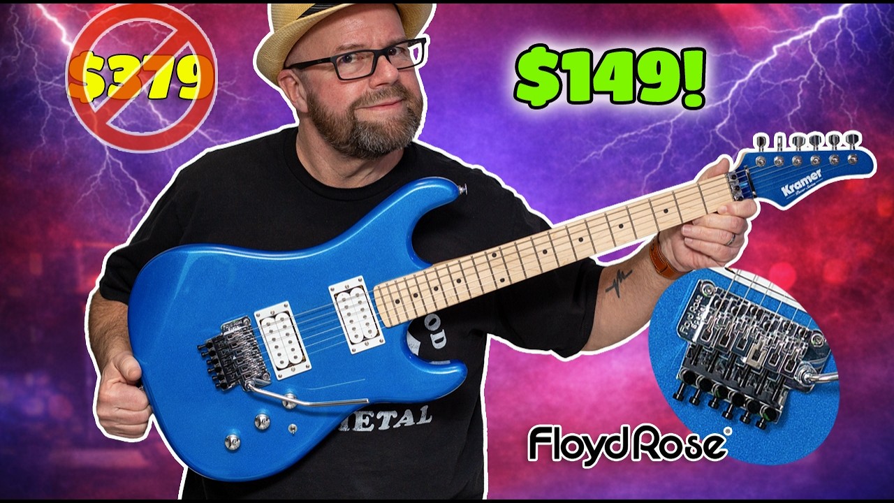 Did I Just Score the Best $149 Metal Guitar? Kramer Pacer Classic With Floyd Rose