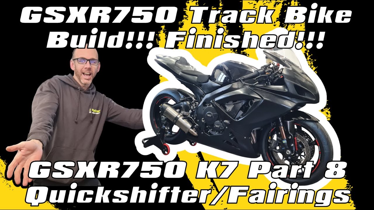 GSXR750 Track Bike Finished!!! GSXR750 K7 Quickshifter/Fairings - Part 8