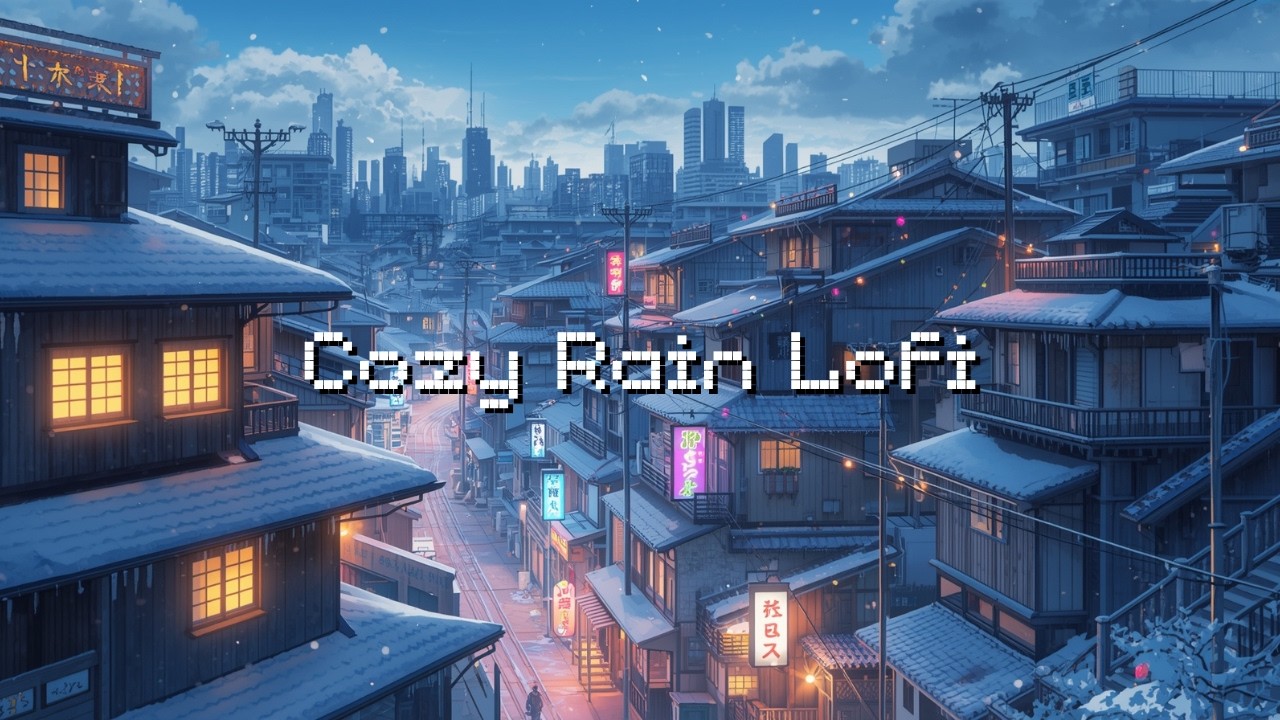 Japanese Nostalgia Lofi ⛈️ Chill Hip Hop Beats for Reduce Stress, Sleep Well, Relax ⛈️