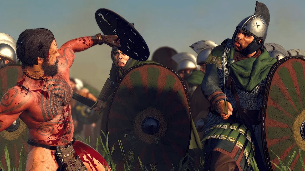 Constantine the Great: Part 1 - Romans vs Picts | Total War Attila & Fireforged Empire