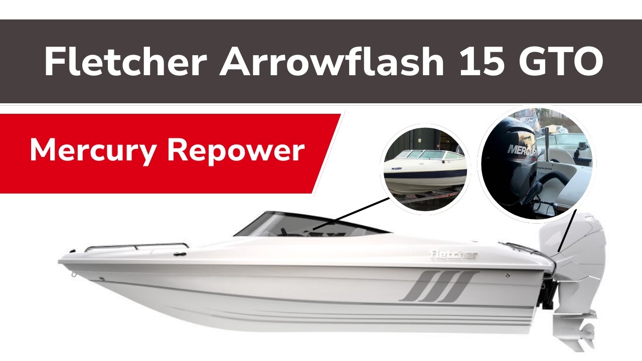 Fletcher Arrowflash GTO 15 – Repowered with Mercury | Classic Done Right
