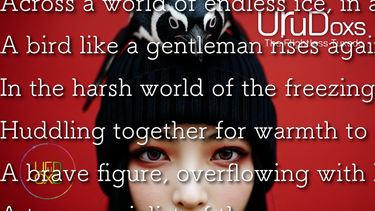 【Suno V5】「The Flightless Tuxedo」を英語で歌ってみた！！【歌詞付き】 #suno #sunov5 #かわいい #music
