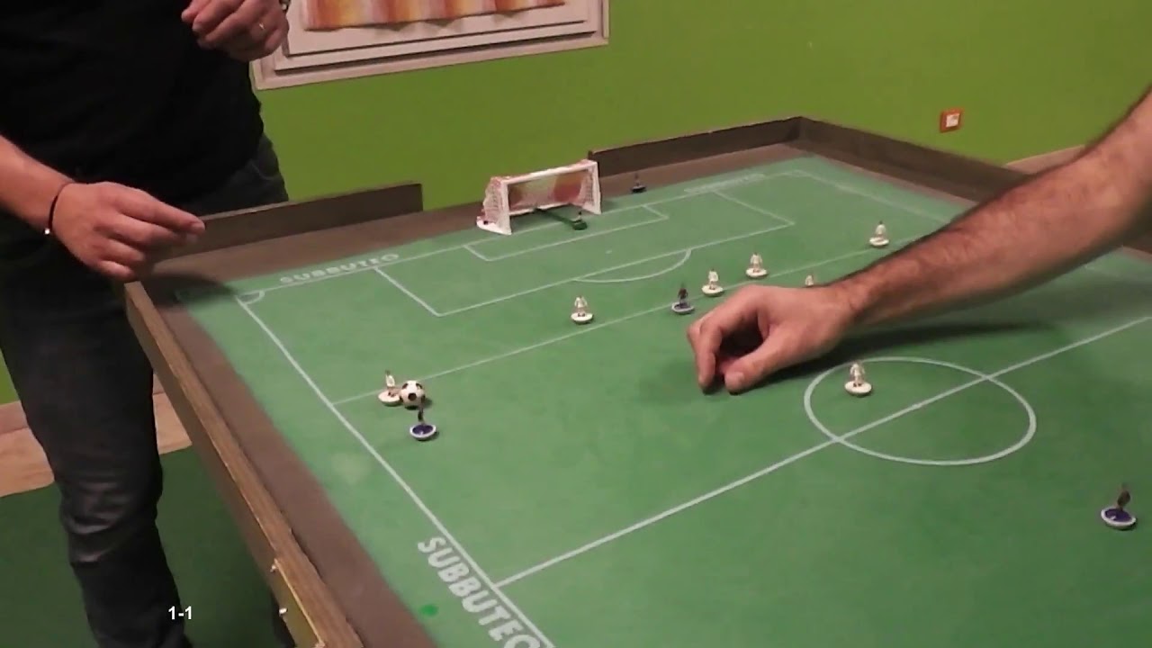 Subbuteo I Torneo Città di Mare - Finale Ancona - Genoa - Old Subbuteo Club Magnagati Vicenza