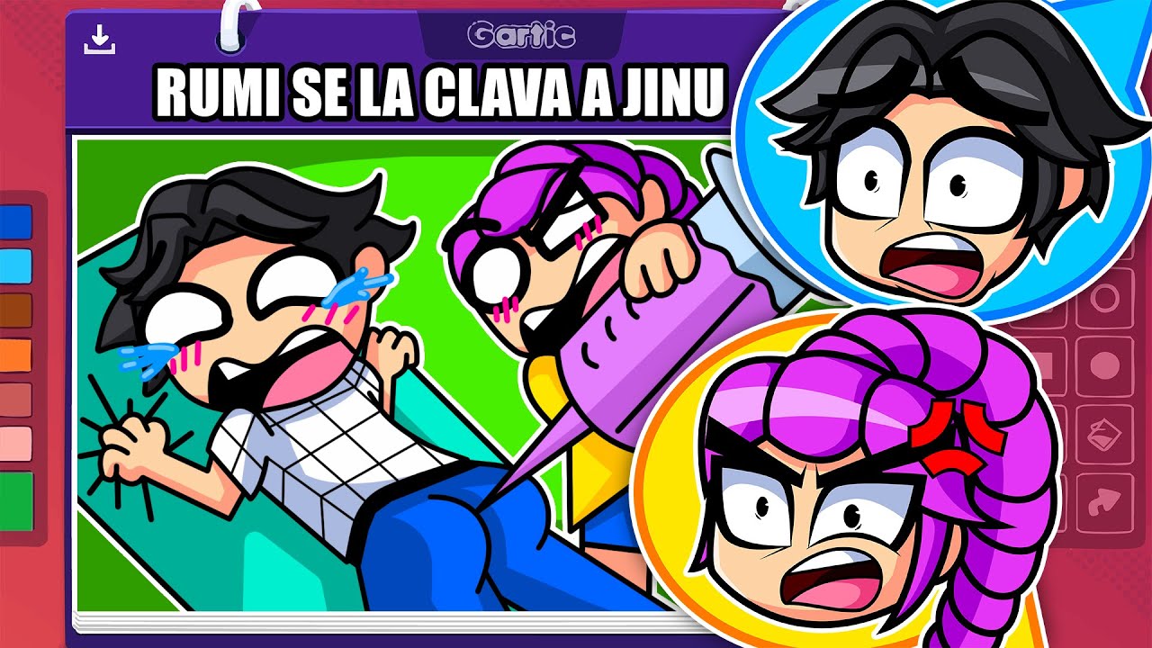 RUMI se la CLAVA a JINU en GARTIC PHONE 😂✏️ KPOP DEMON HUNTERS
