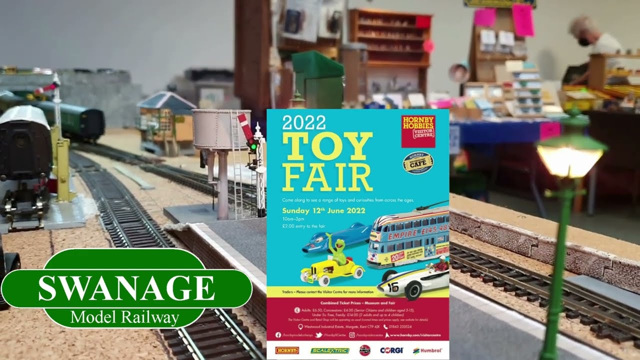 Swanage Model Railway at the Hornby Toy Fair June 12th 2022