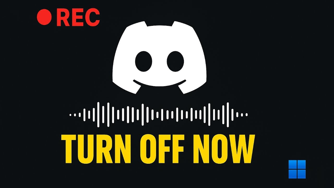 Discord в Windows 11 записывает ВСЕ (отключите это сейчас)