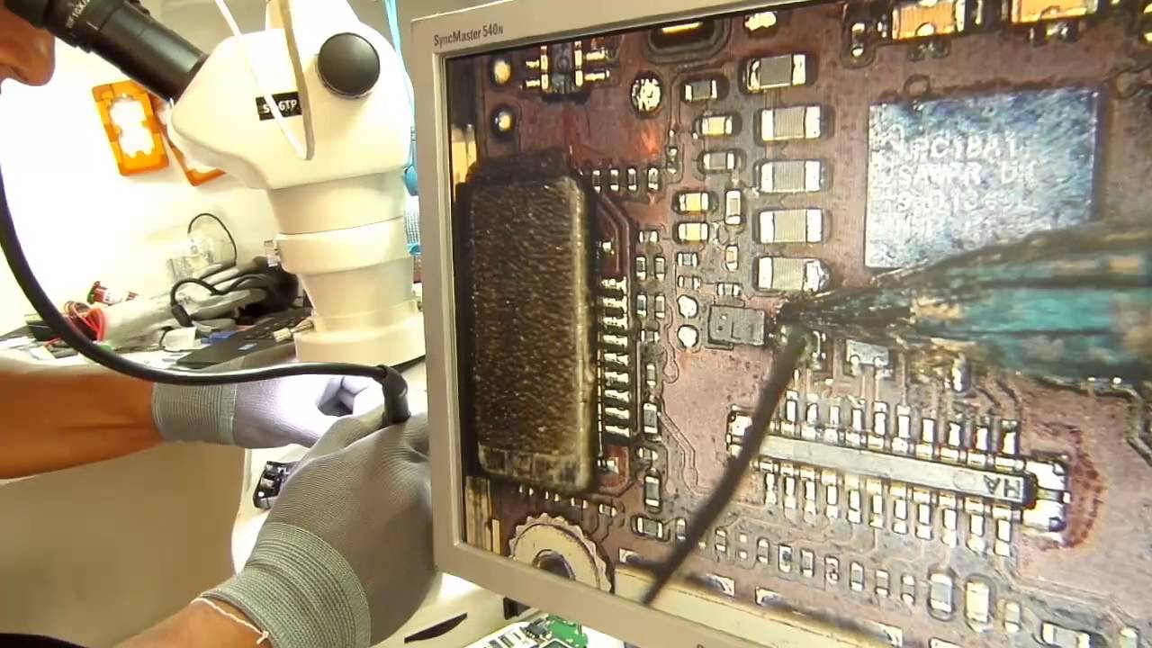 revisión iphone 5s sin imagen o pantalla negra pero si enciende , caso sin solución
