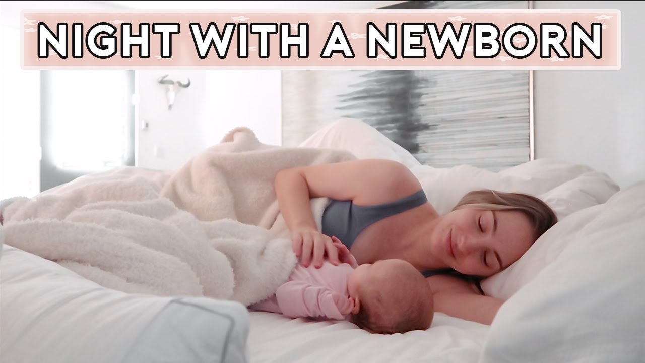 A *REAL* NIGHT WITH MY NEWBORN 👶🏼