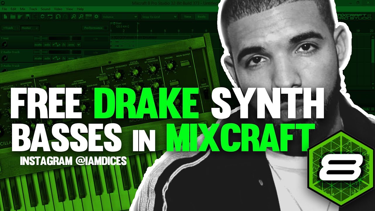 6 Free Synth Basses | How to get the Drake Bass in Mixcraft 8