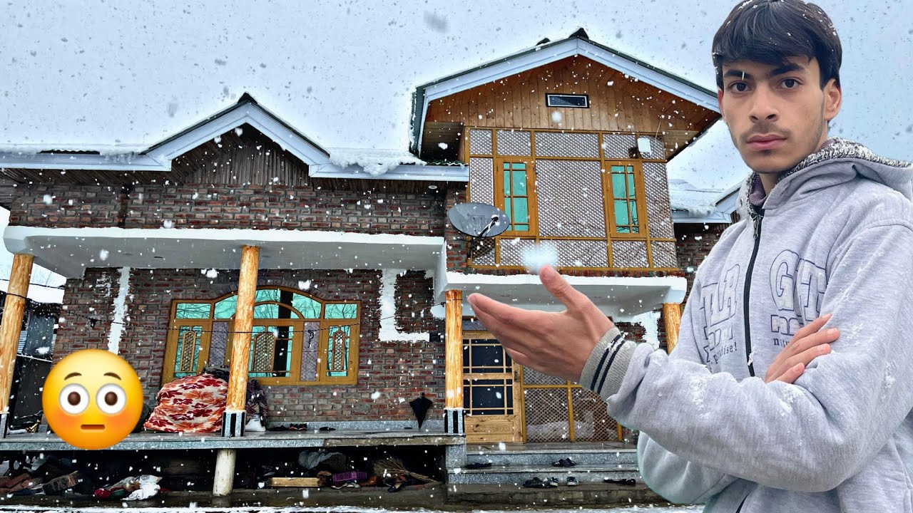 Heavy Snowfall In Kashmir || After Waiting For A long time 🥶|| Kashmir Valley ||