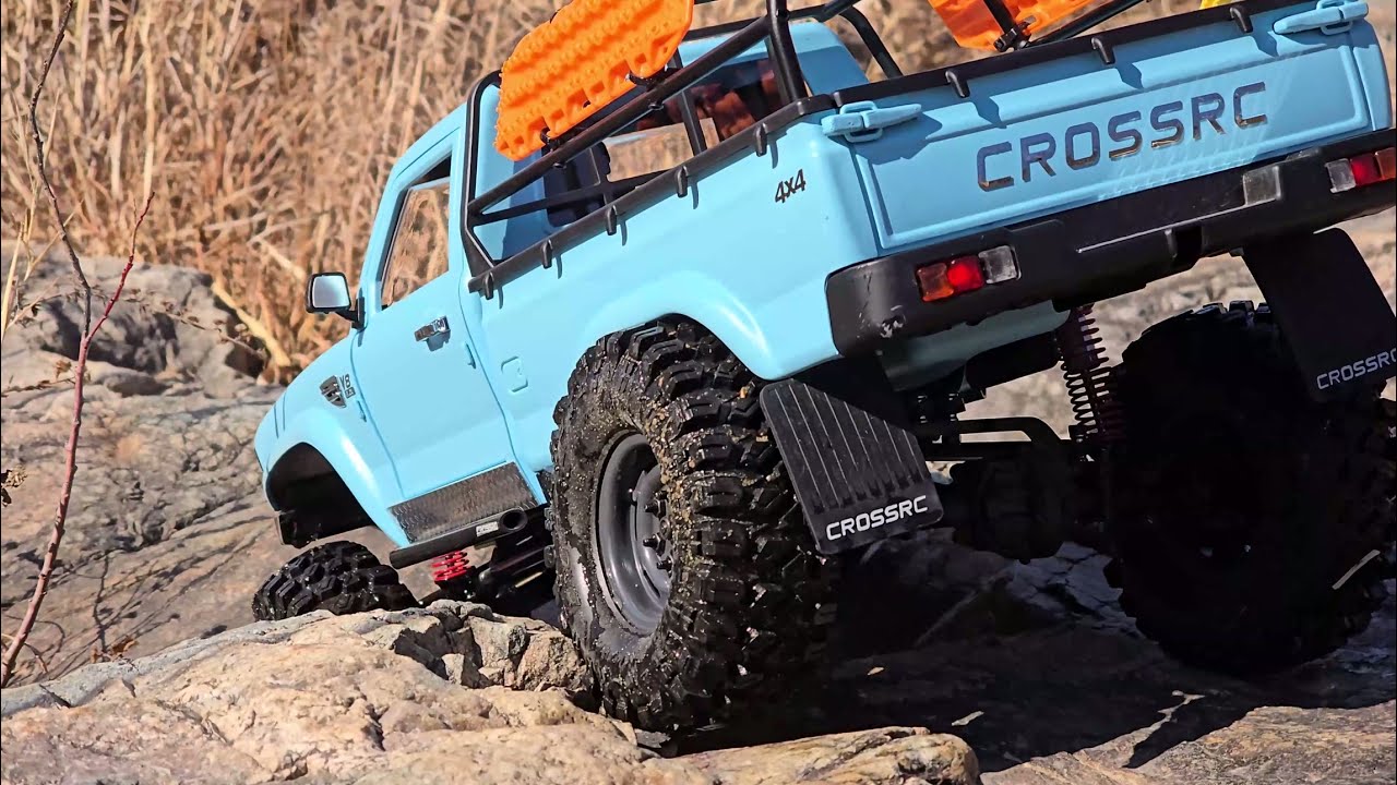CrossRC Demon SP4 - winter creek rock crawling