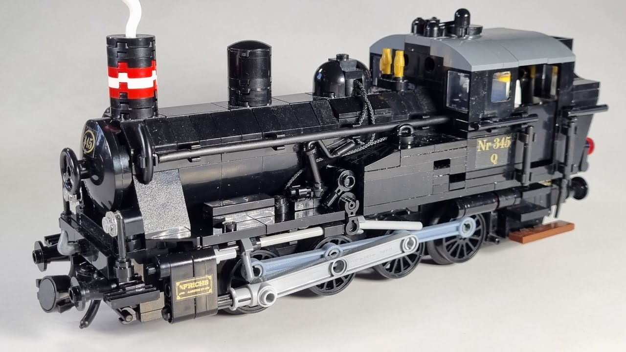 DSB Litra Q 345 LEGO model.