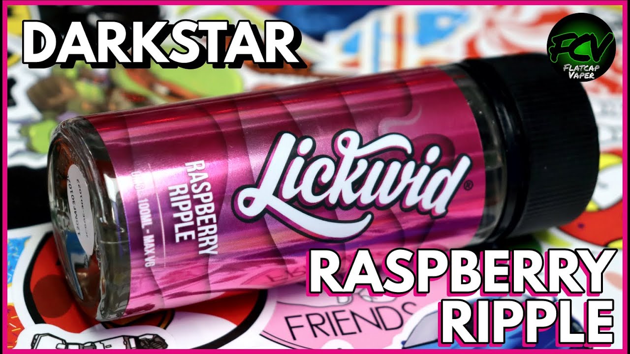 Best Raspberry Ripple Ever! DARKSTAR - Raspberry Ripple E-Liquid Review