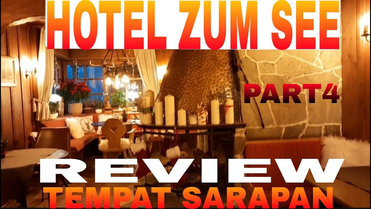 REVIEW TEMPAT MAKAN DI HOTEL ZUM SEE DI TITISEE #PART4