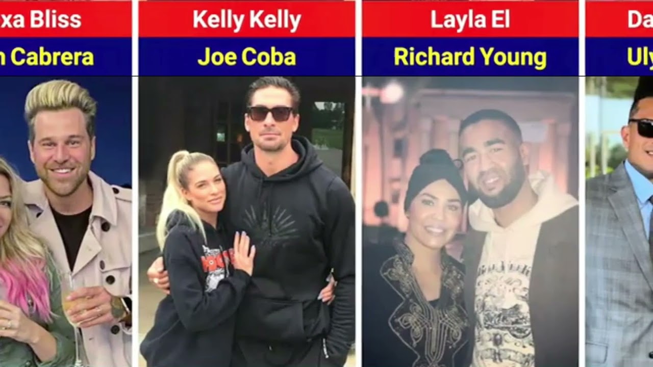 WWE Female Wrestlers Married to Non-Wrestler