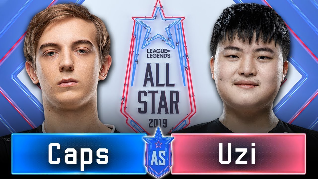 Caps vs Uzi 單挑王之間的對決 | 1v1 單挑賽 - 8 強 | 2019 全明星賽