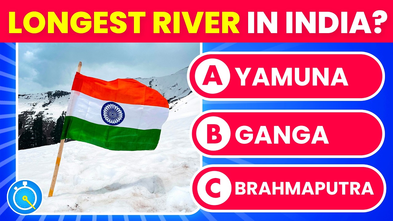 India GK Quiz 🇮🇳 | 100 Questions Challenge 🔥 | How Well Do You Know India?