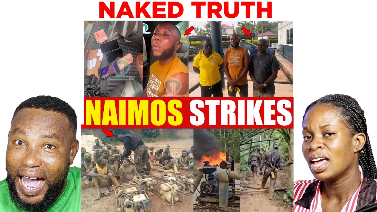 🔥Bekwai: NAIMOS taskforce rejects GHC119k bribe, arrests galamsey kingpins🚨