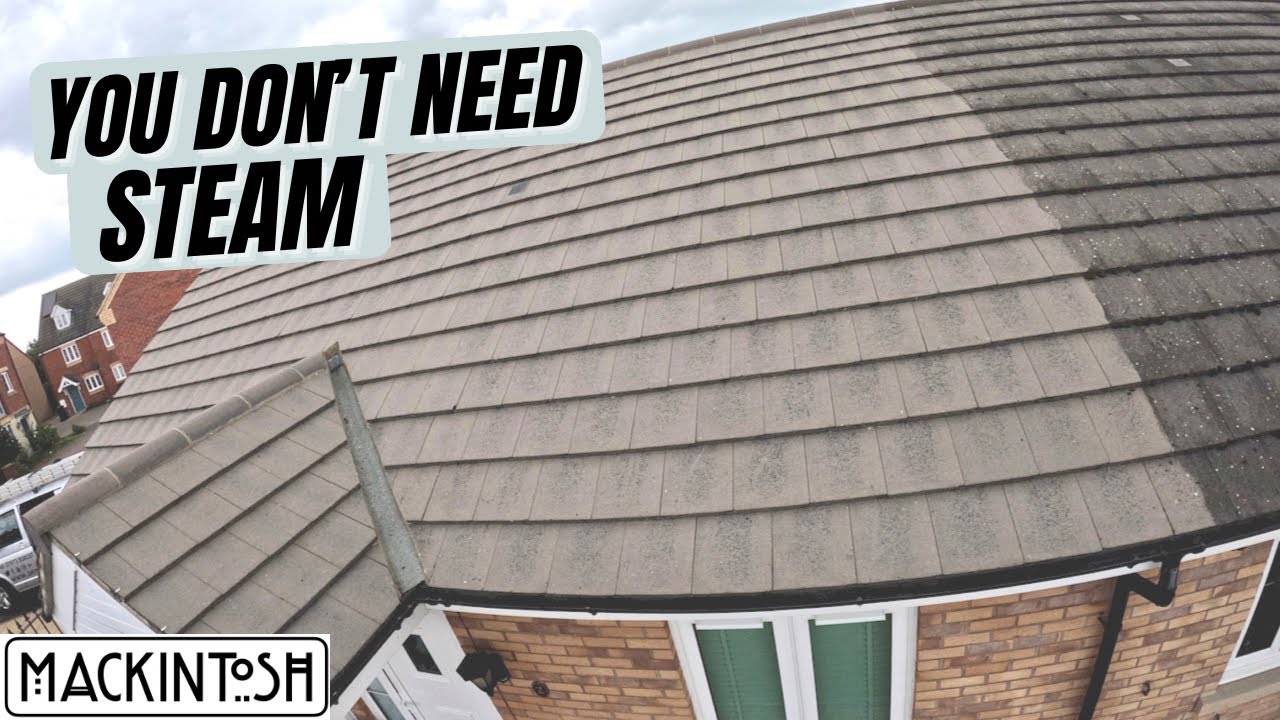 Why Do I Prefer To Pressure Wash Roofs Without Steam?