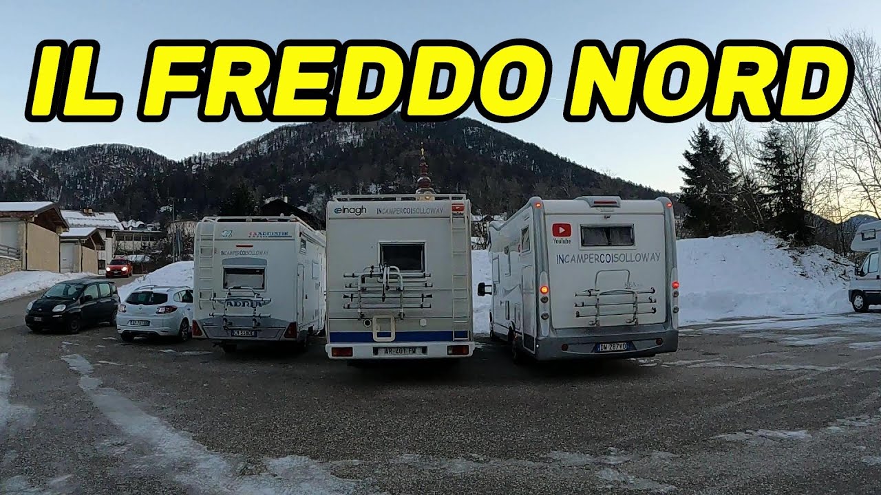 CAMPER in libera - inizia il nostro viaggio verso il freddo nord con la neve