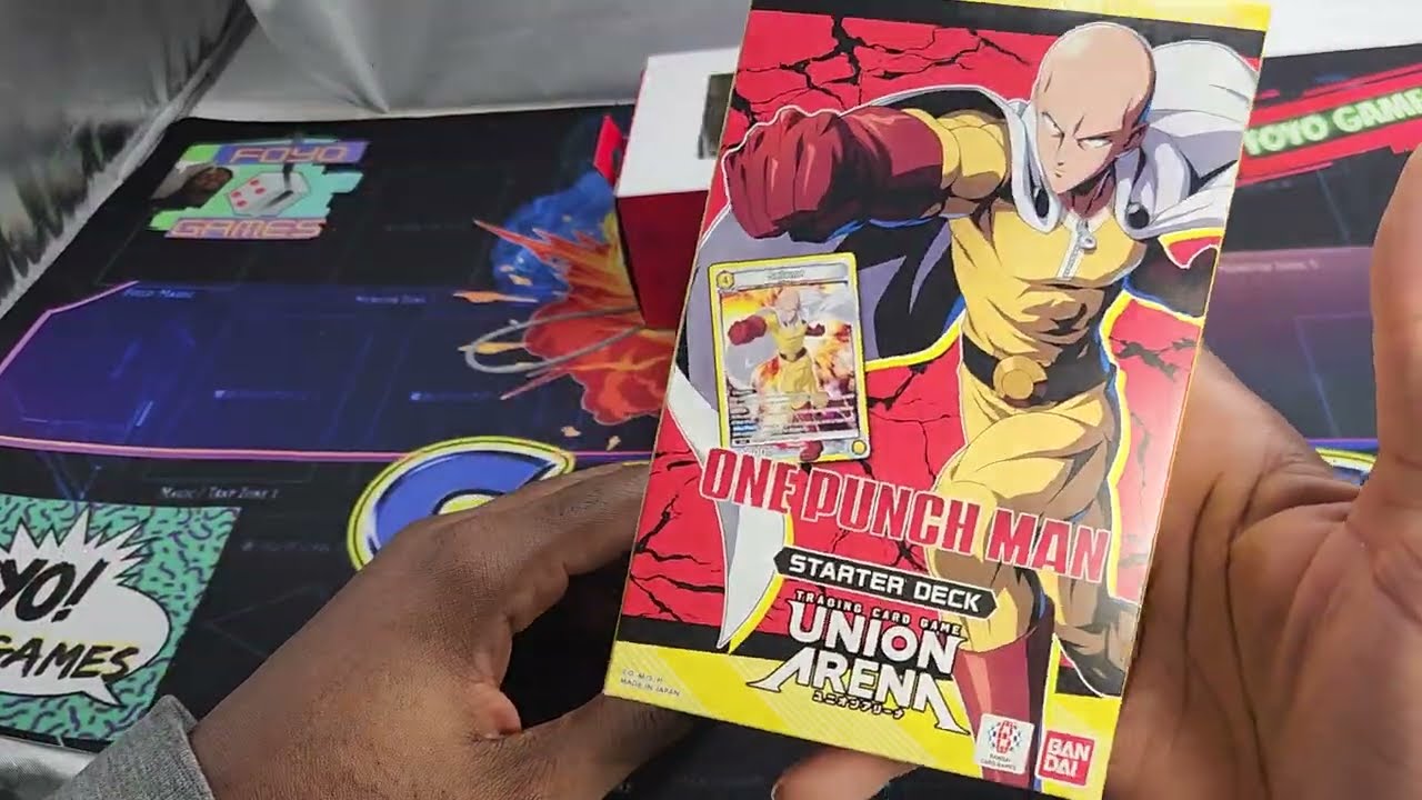 Union Arena | One Punch Man - Deck Opening