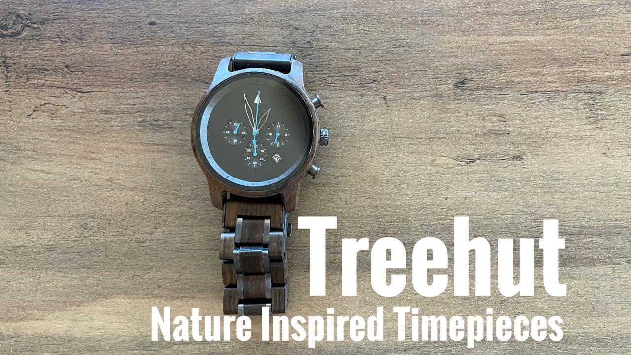 Treehut Nature Inspired Watches! - Made of Wood