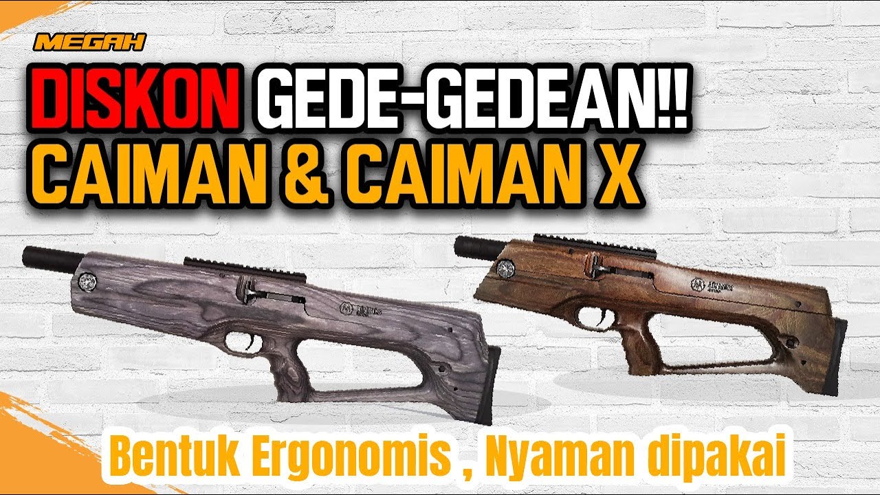 AIRMAKS CAIMAN & CAIMAN X | DISKON BESAR-BESARAN PLUS BONUS BUAT BEDILLERS!!