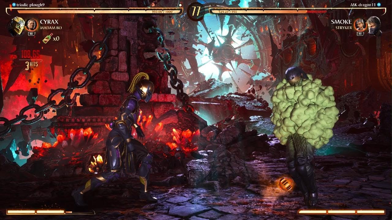 Mortal Kombat 1 Redd vs MK-dragon11