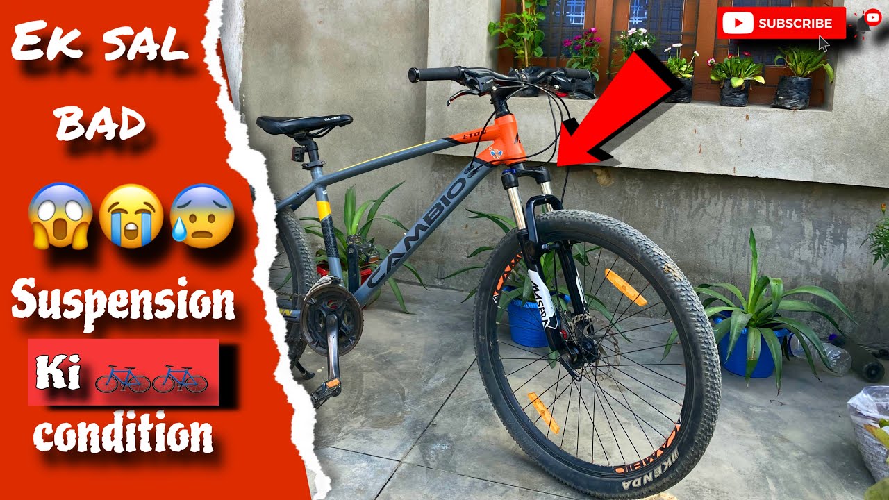 :यकीन नहीं होगा! 😱 1 साल बाद भी साइकिल सस्पेंशन मक्खन जैसा 🚴[[ cambio Eton]]