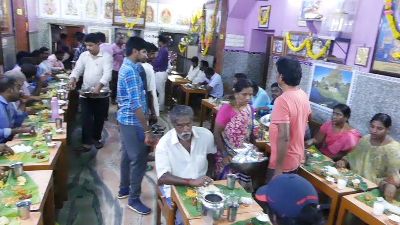 Cheapest Subbayya Gari Hotel Unlimited Meals #Healthy | Indian Street food | #Streetfood/B13