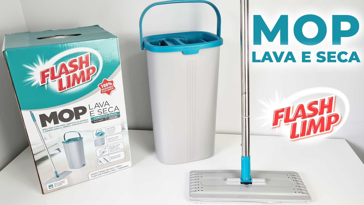 MOP LAVA E SECA FLASH LIMP 7740