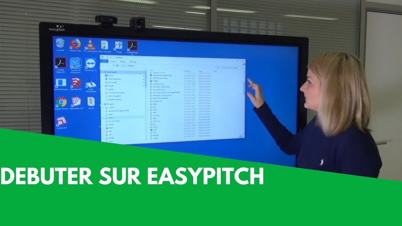 D&eacute;buter sur l'&eacute;cran interactif EasyPitch
