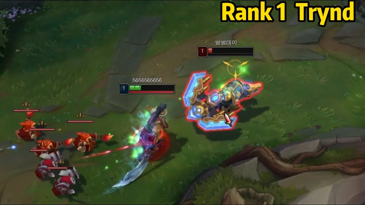 Rank 1 Tryndamere: He Makes KR GM Look Like BRONZE! *LEVEL 1 SOLO KILL*