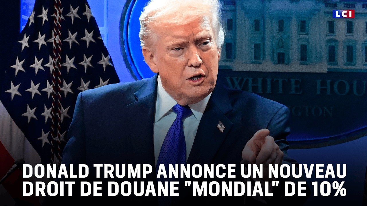 Donald Trump annonce un nouveau droit de douane 