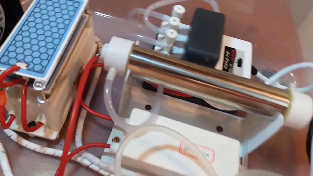 Gerador de Ozônio Caseiro: 10g/h para ambiente + 3g/h para líquidos v2.0 (vídeo 3 de 3)