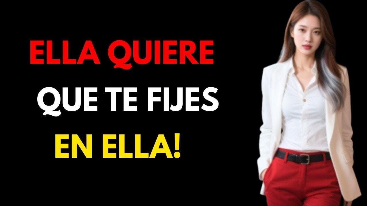 UNA MUJER QUIERE QUE LA MIRES SI MUESTRA ESTAS 5 SEÑALES!
