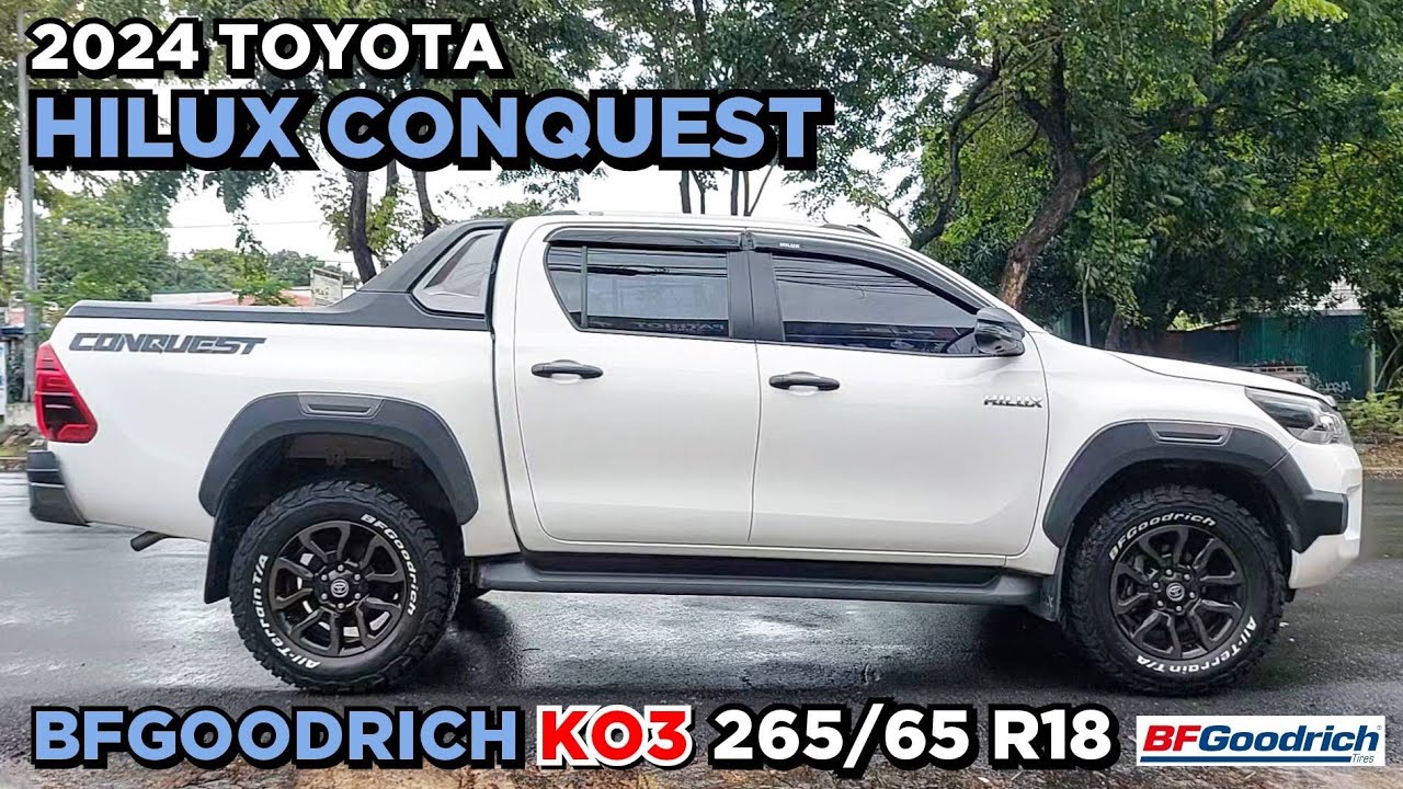BFGoodrich KO3 265/65 R18 on a 2024 Toyota Hilux Conquest @ RNH Tire Supply Commonwealth