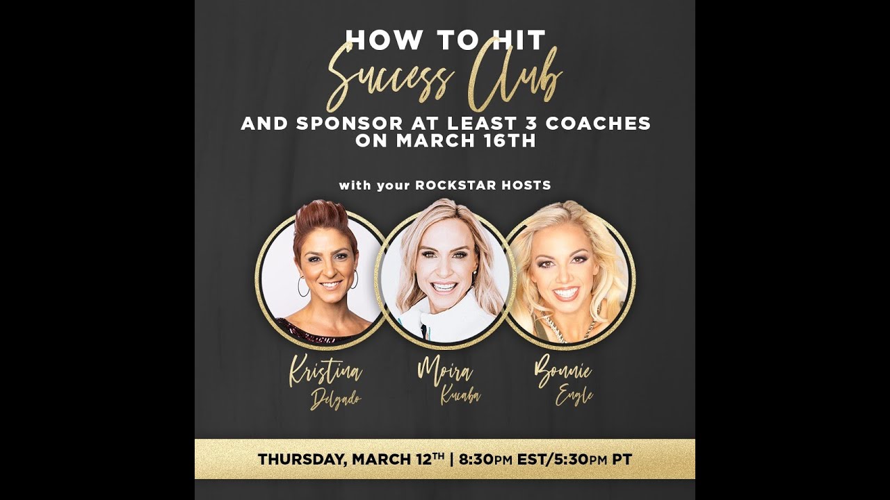 How to Hit Success Club and Sponsor Coaches on March 16th