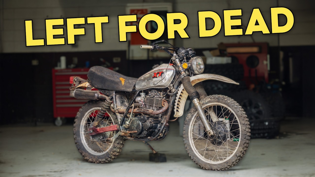 Can I Rescue This ABANDONED Yamaha XT500? | MC Garage: Ran When Parked
