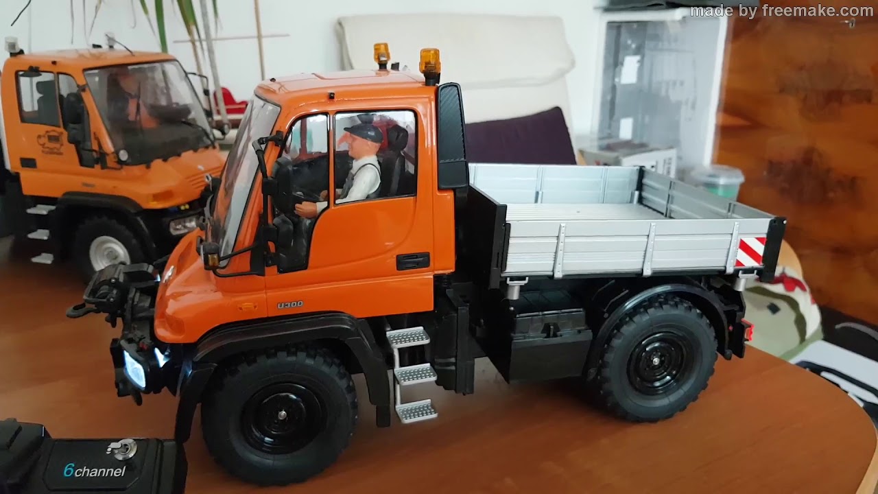Unimog  RC Carson   Work, Sound & Light