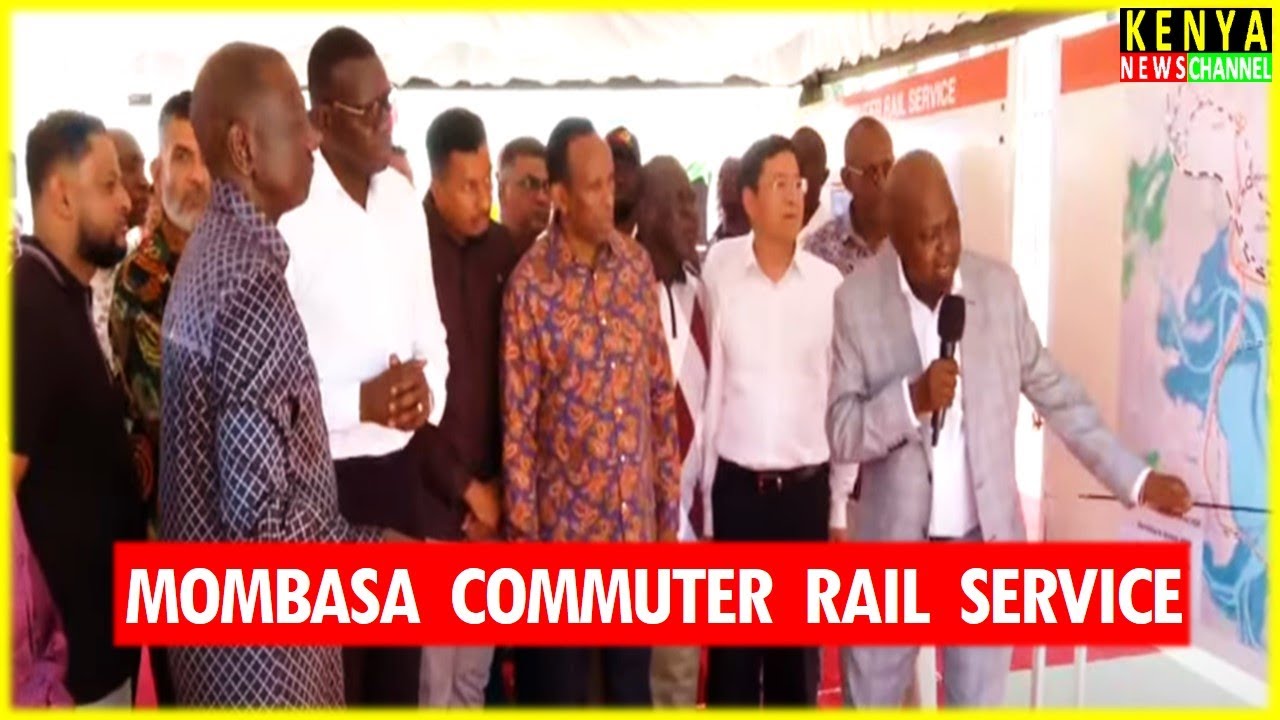 Ruto finally ⁠Commissions the Mombasa Commuter Rail Service