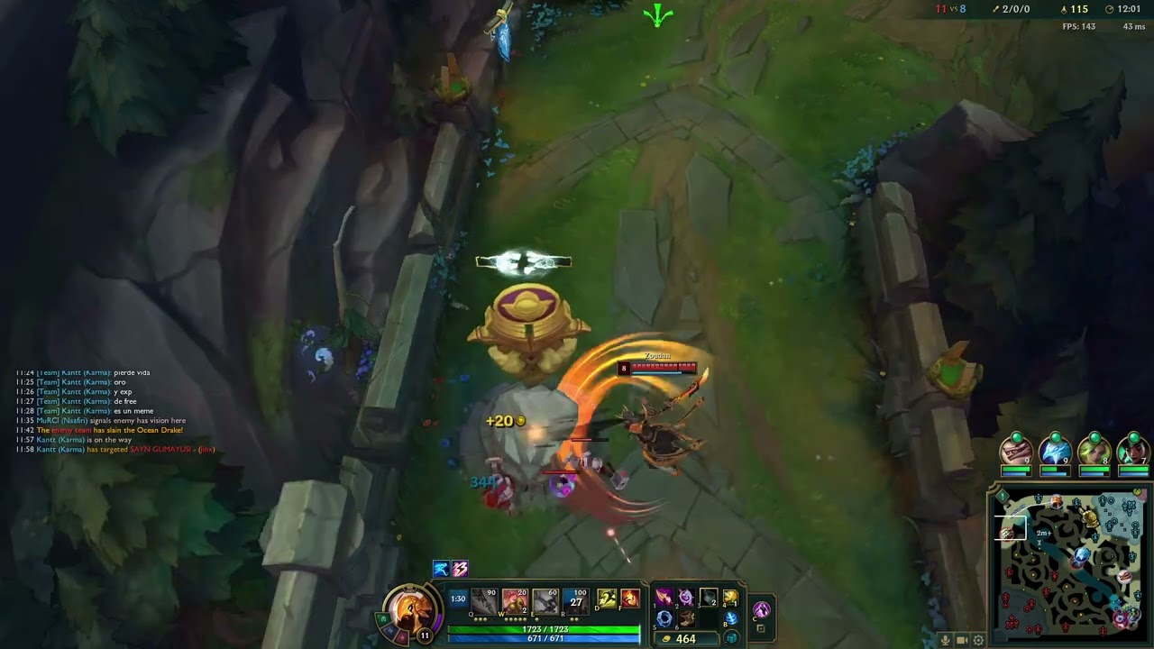 Azir vs Master Yi TOP lane