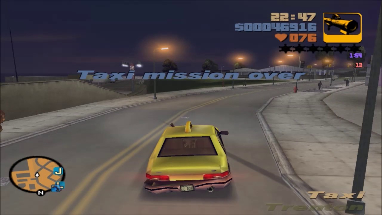 optimal taxi push, start rp after entering taxi, 1:46