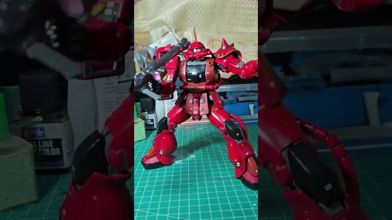 MG Zaku 2.0 customized by me #builder #gundam #customgundam #gunpla #universalcentury