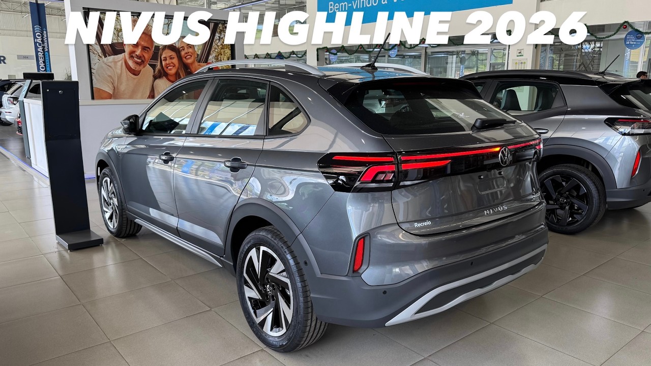AVALIAÇÃO VW NIVUS HIGHLINE 2026 - UMA DAS MELHORES OPÇÕES DO MERCADO 0KM!! 