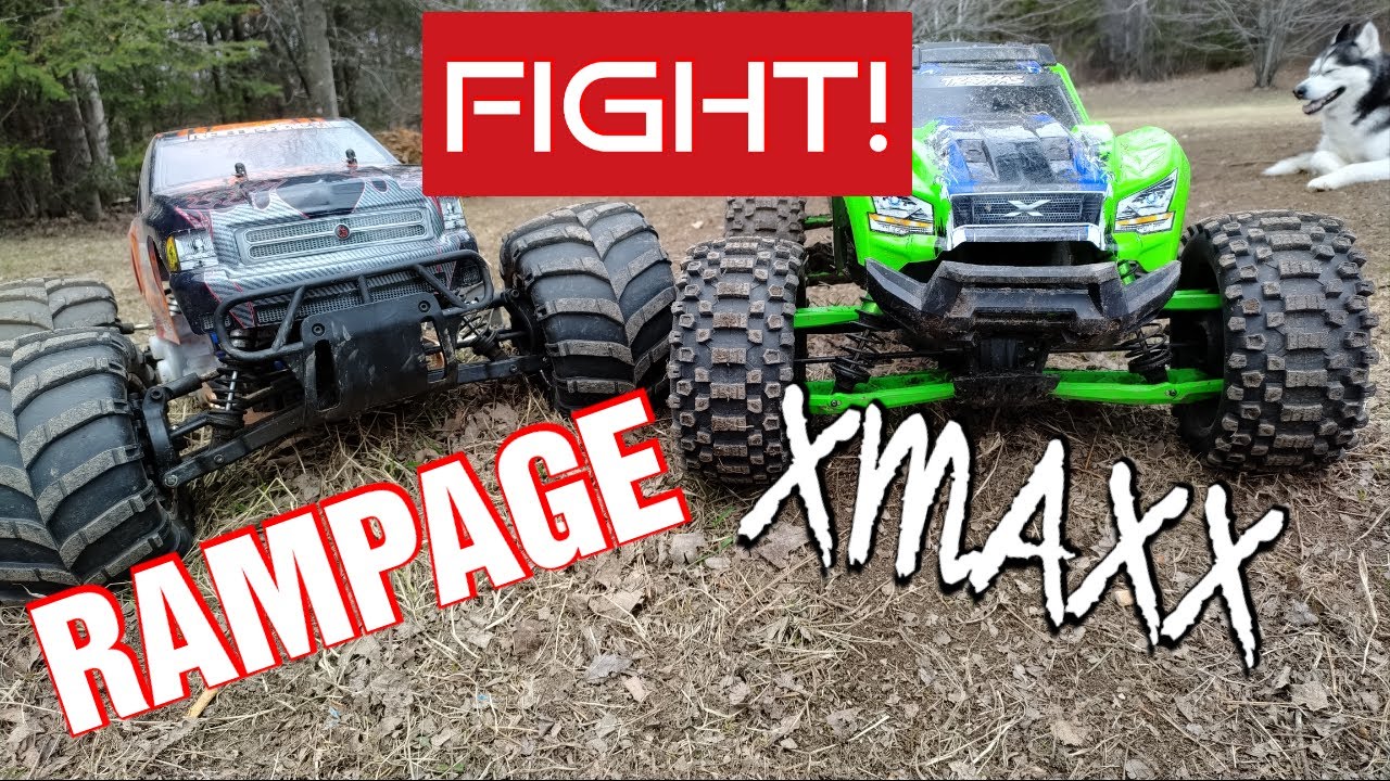 REDCAT RAMPAGE MT V3 vs TRAXXAS XMAXX