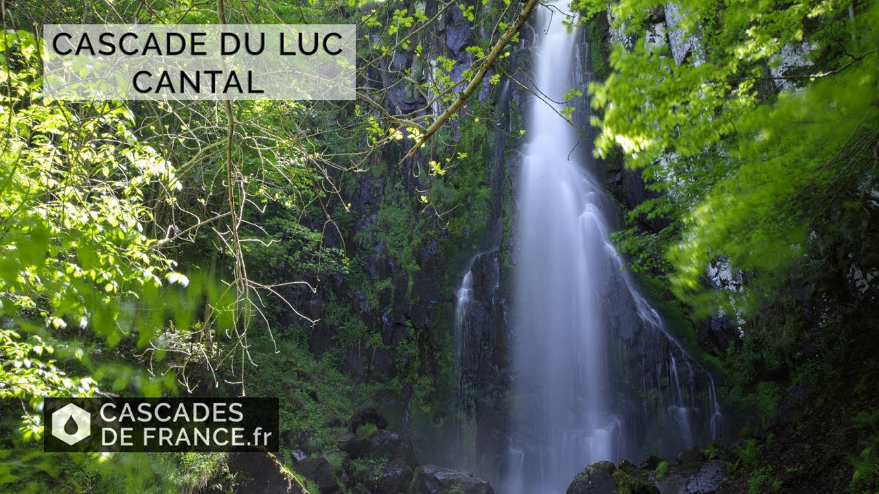 Découverte de la CASCADE DU LUC à Mandailles Saint Julien dans le Cantal en Auvergne