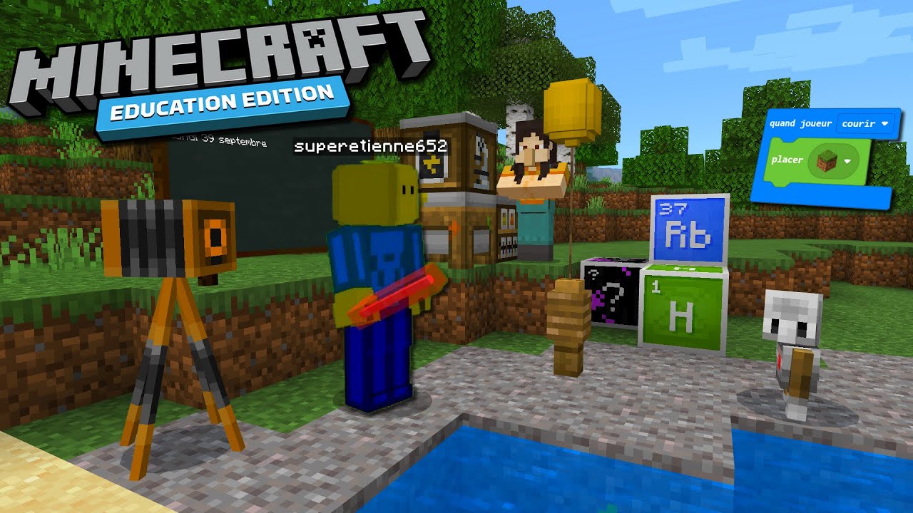 J'ai testé Minecraft Education Edition (et c'est génial)