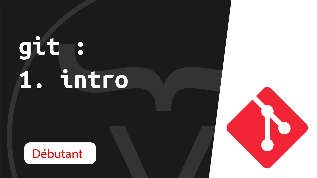 Apprendre Git 1/6: Comprendre Git