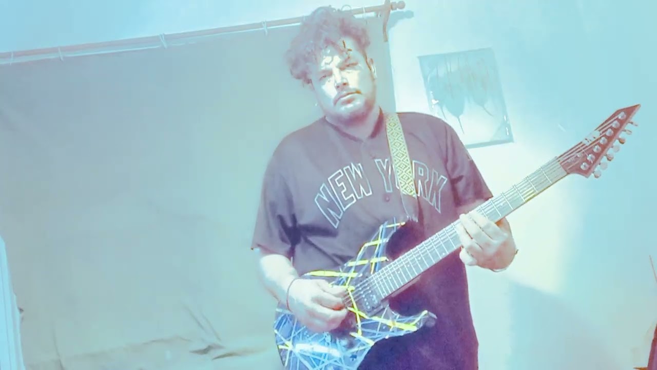 MARTS ALIENS improvisando en una LTD M17 7 cuerdas